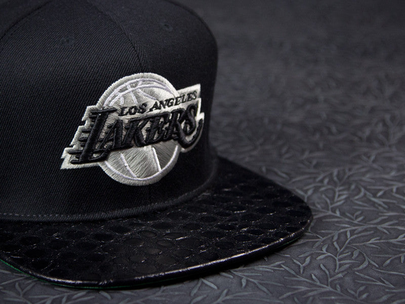 Los Angeles Lakers Alligator Strapback