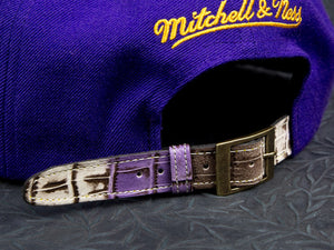 Los Angeles Lakers Alligator Strapback