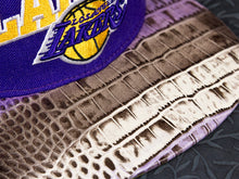 Los Angeles Lakers Alligator Strapback