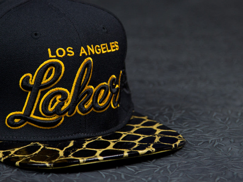 Los Angeles Lakers Croc Strapback