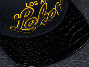 Los Angeles Lakers Alligator Strapback