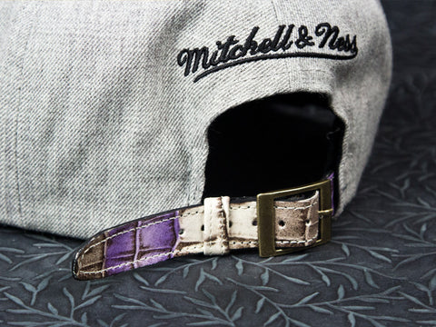 Los Angeles Lakers Alligator Strapback