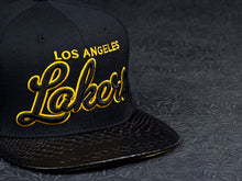 Los Angeles Lakers Snakeskin Strapback