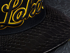 Los Angeles Lakers Snakeskin Strapback