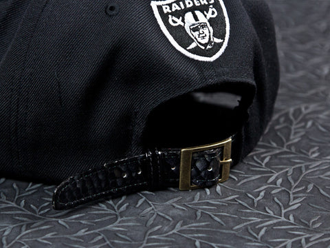 Los Angeles Raiders Snakeskin Strapback