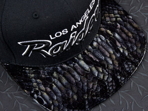 Los Angeles Raiders Snakeskin Strapback