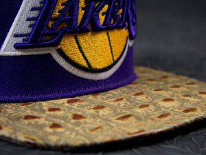 Los Angeles Lakers Crocodile Strapback