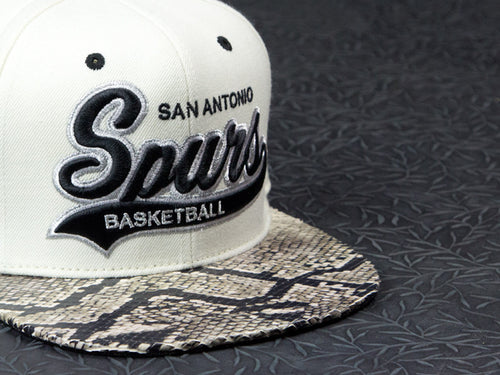 San Antonio Spurs Snakeskin Strapback