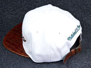 Miami Dolphins Alligator Strapback