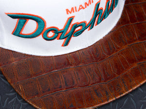 Miami Dolphins Alligator Strapback
