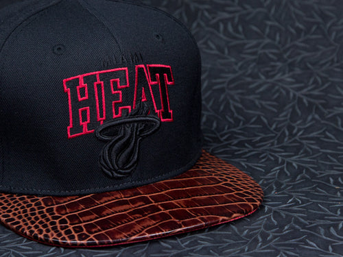 Miami Heat Alligator Strapback