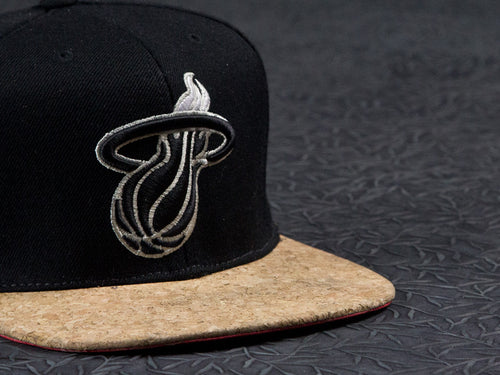 Miami Heat Cork Strapback