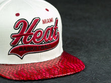 Miami Heat Snakeskin Strapback