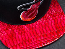 Miami Heat Snakeskin Strapback