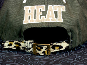 Miami Heat Leopard Strapback