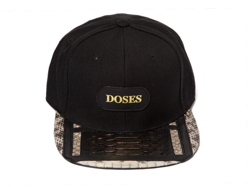 Doses Najar Snakeskin Strapback