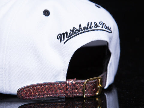 Brooklyn Nets Snakeskin Strapback