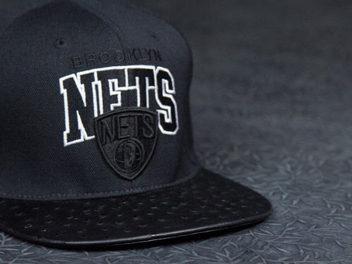 Brooklyn Nets Ostrich Strapback