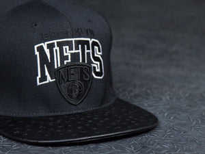 Brooklyn Nets Ostrich Strapback