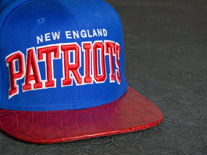 New England Patriots Alligator Strapback