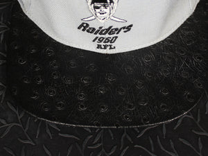 Raiders Ostrich Strapback