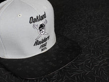 Raiders Ostrich Strapback