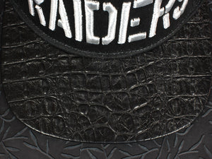 Oakland Raiders Alligator Strapback