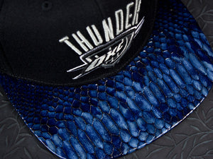 Oklahoma City Thunder Snakeskin Strapback