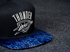 Oklahoma City Thunder Snakeskin Strapback