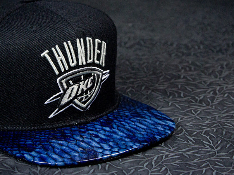 Oklahoma City Thunder Snakeskin Strapback