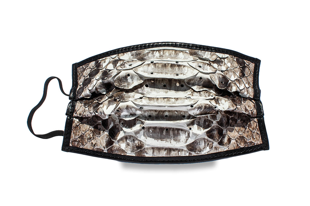 Natural Python Face Mask