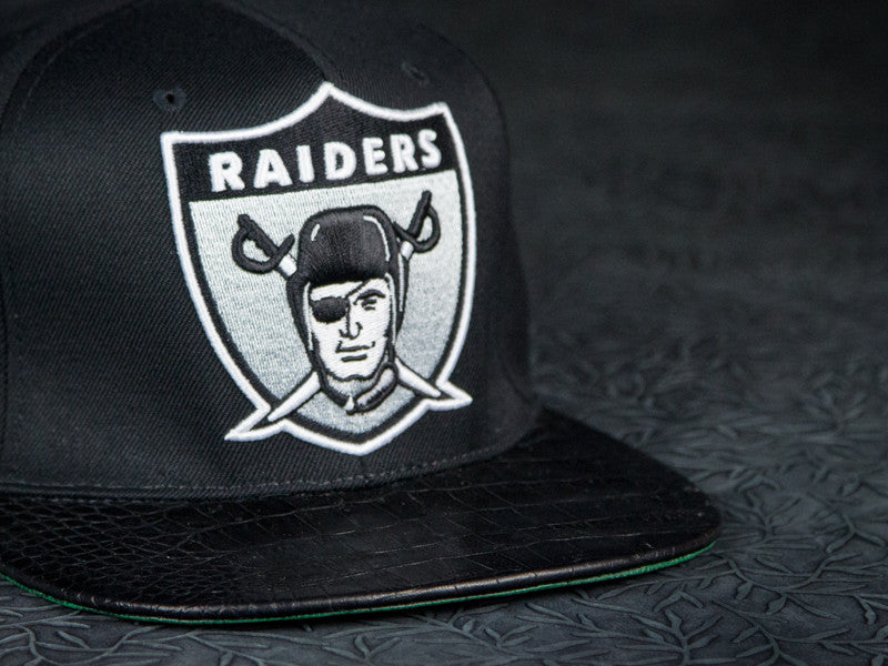 Raiders Alligator Strapback