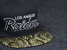 Los Angeles Raiders Snakeskin Strapback