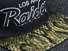 Los Angeles Raiders Snakeskin Strapback