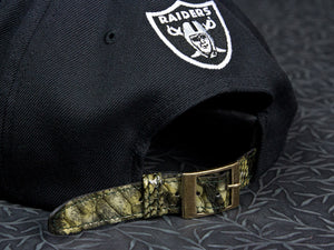 Los Angeles Raiders Snakeskin Strapback