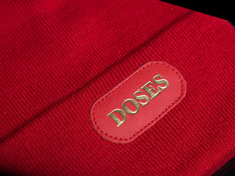 Red Doses Gold Label Beanie