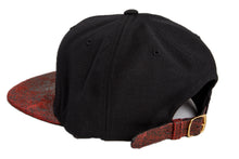 Doses Red Cement Leather Strapback