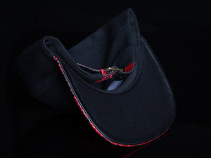 Doses Coral Snakeskin Strapback