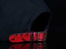 Doses Coral Snakeskin Strapback