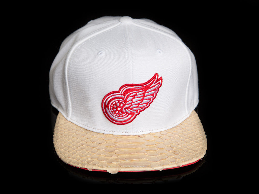 Detroit Redwings Snakeskin Strapback