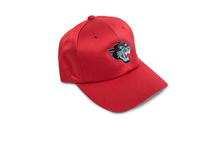 Panthera Satin Strapback (Red)