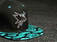 San Jose Sharks Snakeskin Strapback