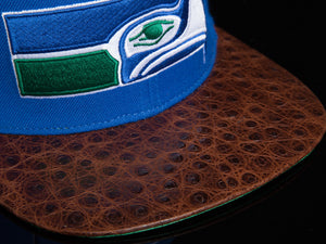 Seahawks Ostrich Strapback