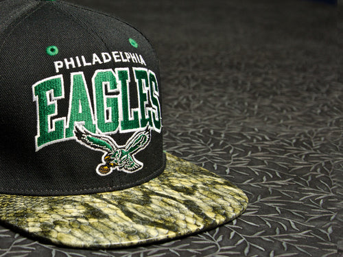 Eagles Snakeskin Strapback