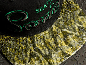 Seattle Sonics Snakeskin Strapback