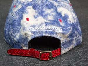 San Francisco 49ers Acid Wash Snakeskin Strapback