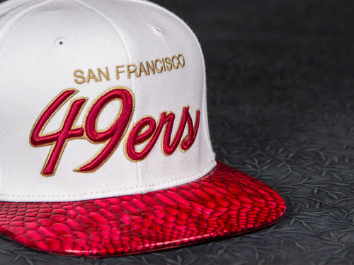 49ers Snakeskin Strapback