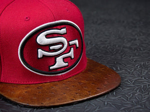 San Francisco 49ers Ostrich Strapback