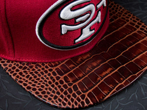 San Francisco 49ers Alligator Strapback