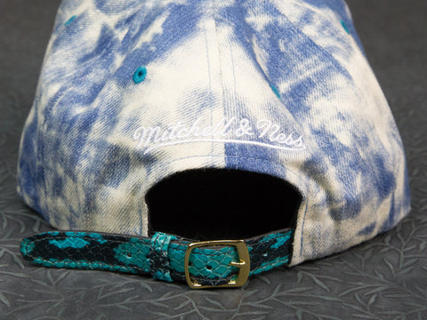 San Jose Sharks Acid Wash Snakeskin Strapback